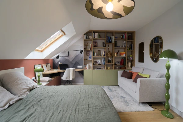Réalisation rénovation chambre organiser à Montigny-le-Bretonneux